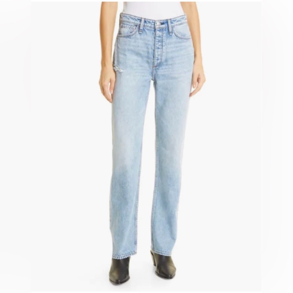 Rag & Bone Alex High Rise Straight Jean
